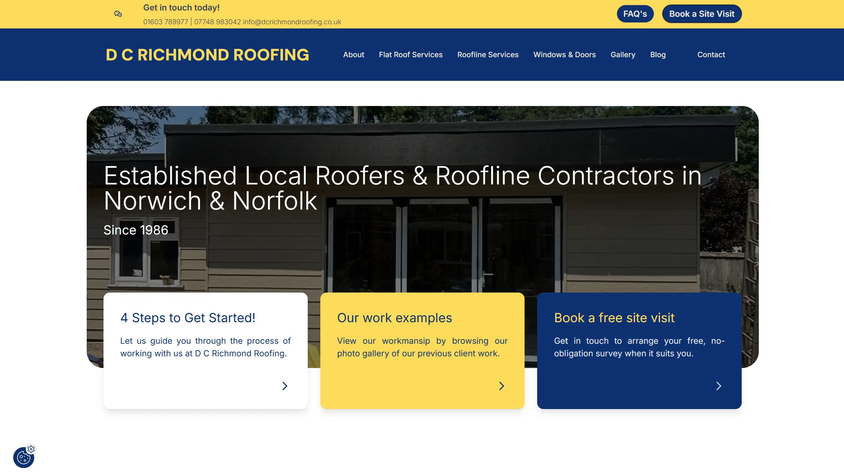 Soanes Signs of Norwich - Affordable web design & local SEO - Work Example 7